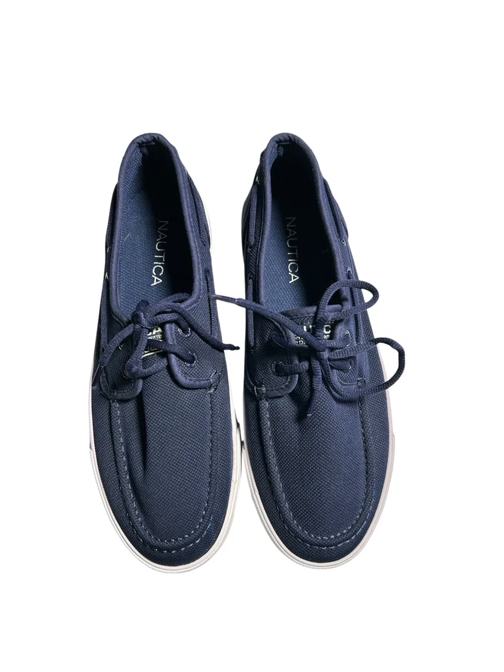 Nautica Men’s Navy Size 8.5 Boat/Deck Shoes Navy  Preppy Coastal